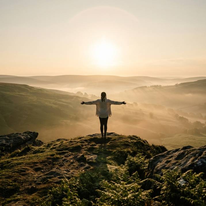 Calm healing space for EMDR therapy